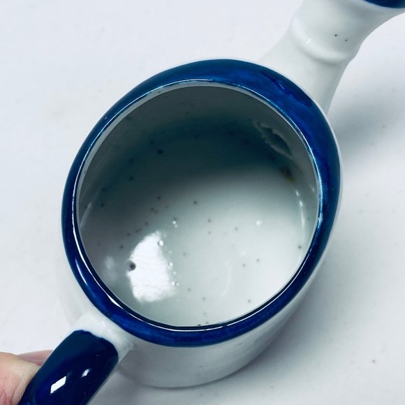 Vintage Mini Ceramic Water Can  Counterpoint Japan Forget-Me-Not Flowers - Picture 9 of 12